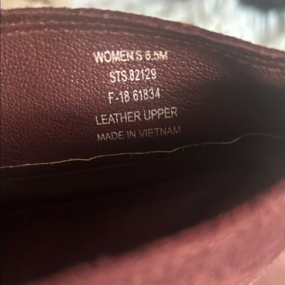 Sperry Women's Burgundy Ankle Booties - Picture 7 of 7